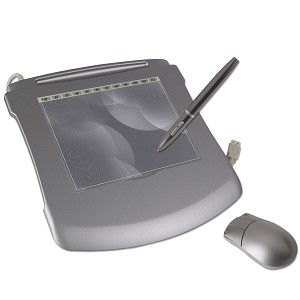 DigiPro 6x4.5" USB Graphics Tablet w/Cordless Pen & Mouse - Click Image to Close